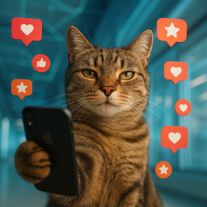 gatos_redes_sociais-300x300 Gatos na Cultura Pop: De Memes a Ícones do Cinema e da Literatura