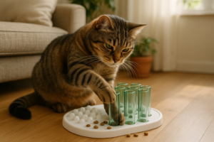 imagem_gato_comedouro_interativo-300x200 O Impacto da Alimentação na Saúde Mental do Seu Gato: Além da Ração, o Bem-Estar Emocional